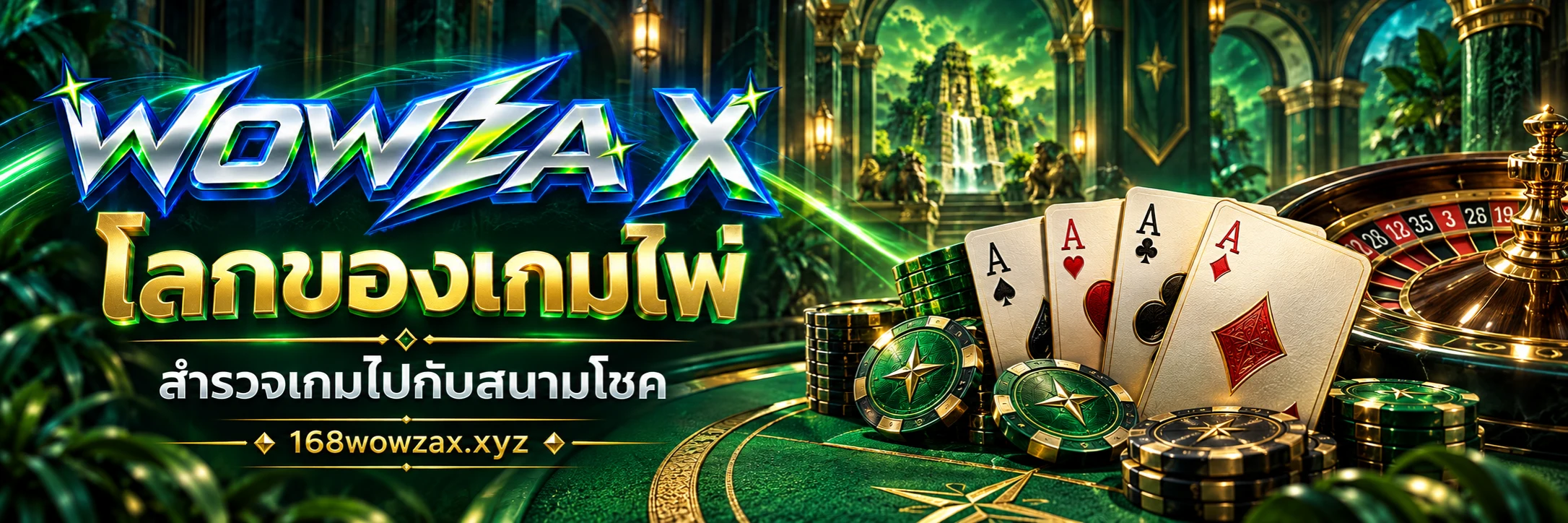 WOWZA X — สนามโชค · 168wowzax.xyz